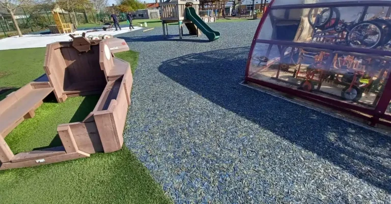 Featured image for Rubber Mulch installation