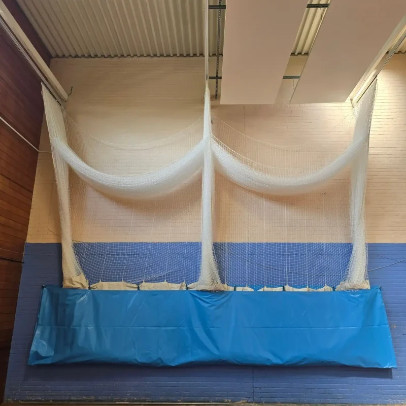Cricket netting in storage bag