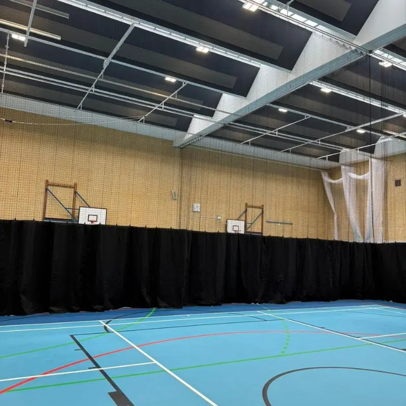 Trackway and net installation