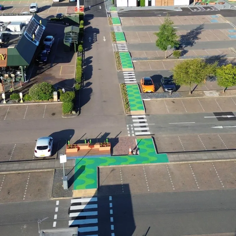 Car Park crossing