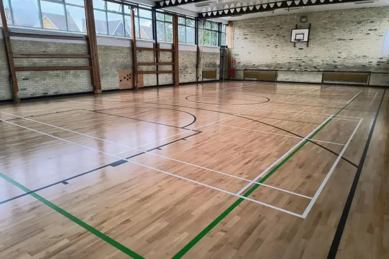 The Boswells school flooring refurbishment - after