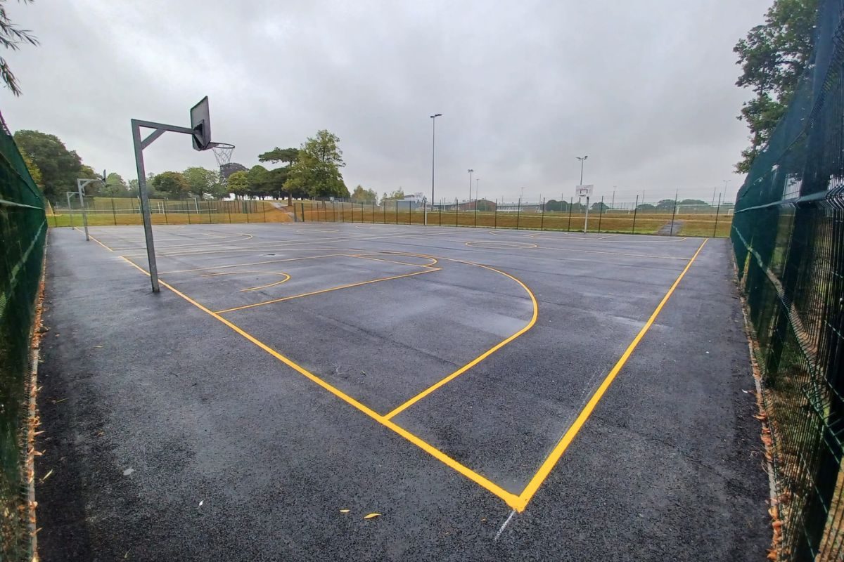 Basketball Court outside