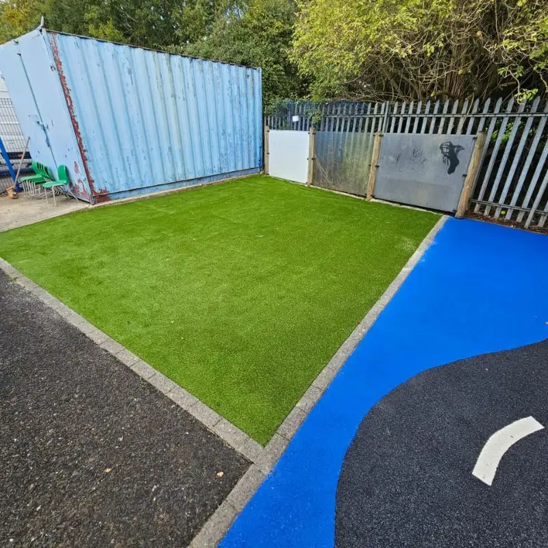 After artificial grass revamp