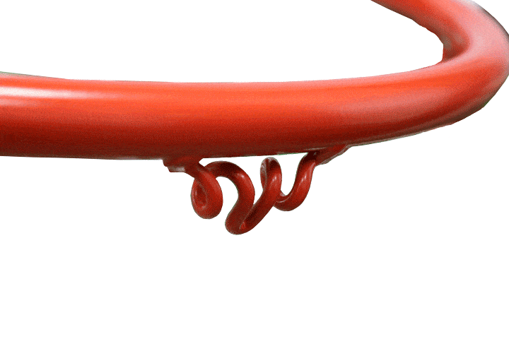 Standard basketball hoop | Solid steel | 4 Support arms - Image 3