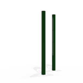Tennis Posts with Internal Winch, Round and Socketed Design