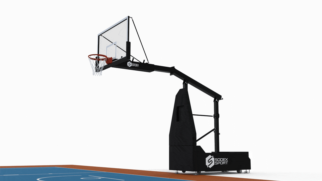 Mobile & foldable FIBA-certified 3x3 Goal - Image 2