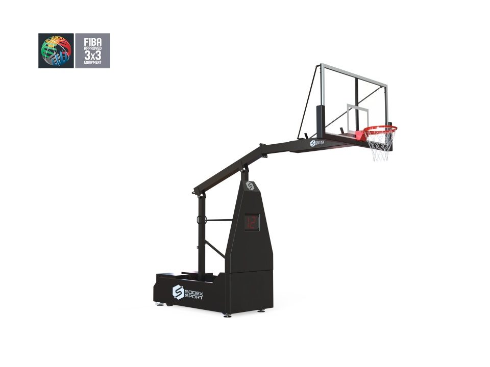 Mobile & foldable FIBA-certified 3x3 Goal