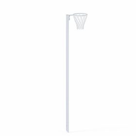 Netball competition socketed post, 1 playing height