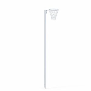 Netball competition socketed post, 1 playing height
