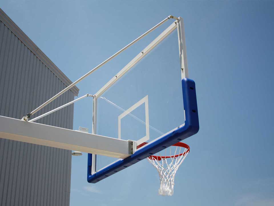Transparent basketball backboard 1.80x1.05m. 15mm thickness - Image 2