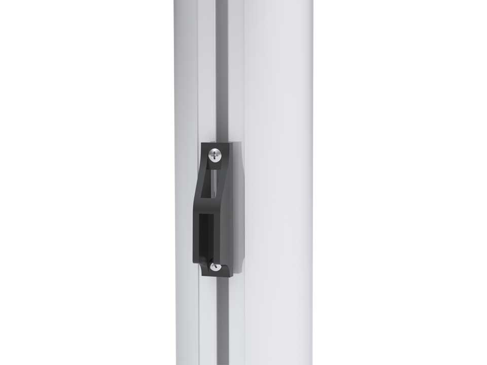 Aluminium volleyball post, manual tension system - Image 3