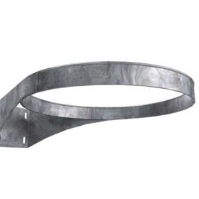 Hot-dip galvanised hookless basketball hoop