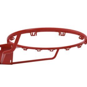 Standard basketball hoop | Solid steel | 2 Support arms
