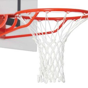 White basketball net, polypropylene, Ø6mm
