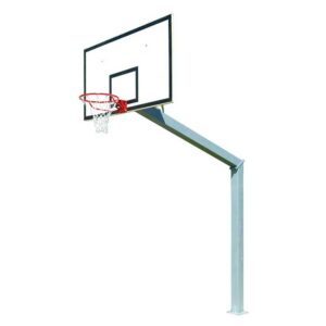 In-ground basketball goal, projection 2.25m, hoop height 3.05m