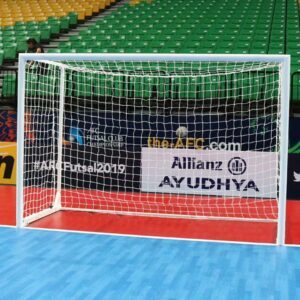 Competition futsal goal | Aluminium with ground anchor | Foldable