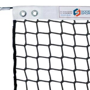Padel net, braided Ø3.0mm, 45mm single mesh, knotless