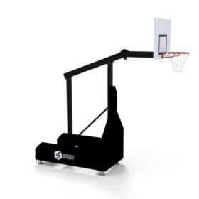 Mobile basketball goals, fixed ring height, projection of 1.20m