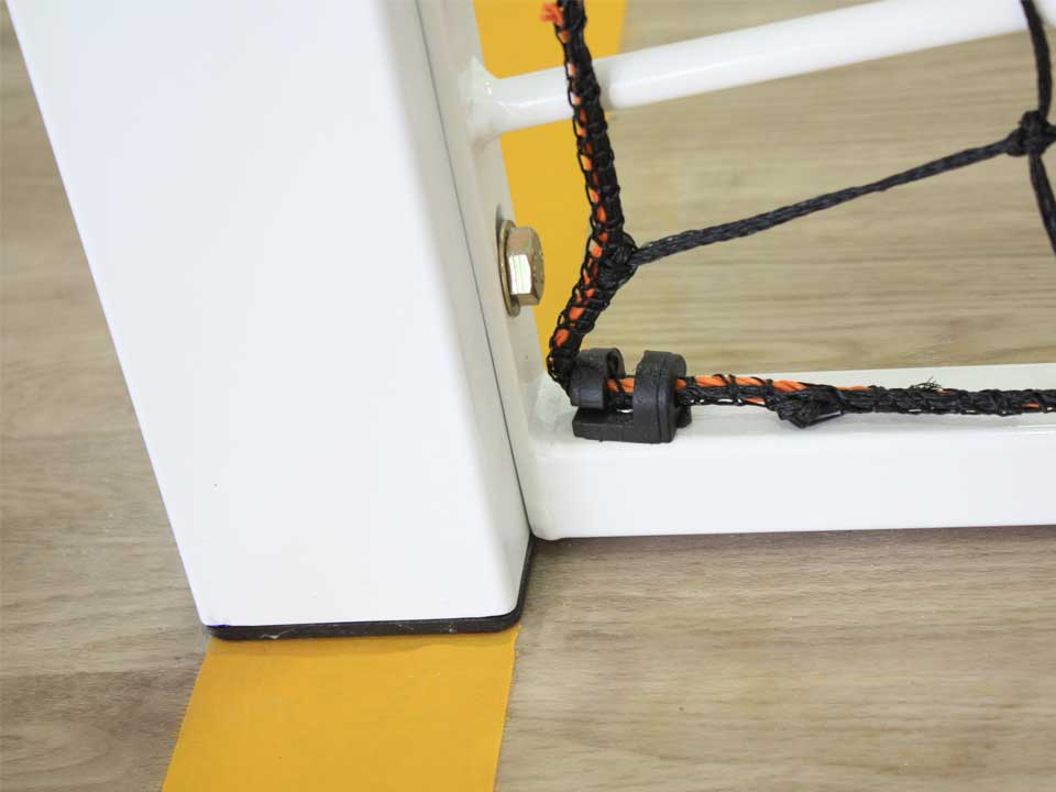 Mobile handball goal. Galvanised steel front frame - Image 5