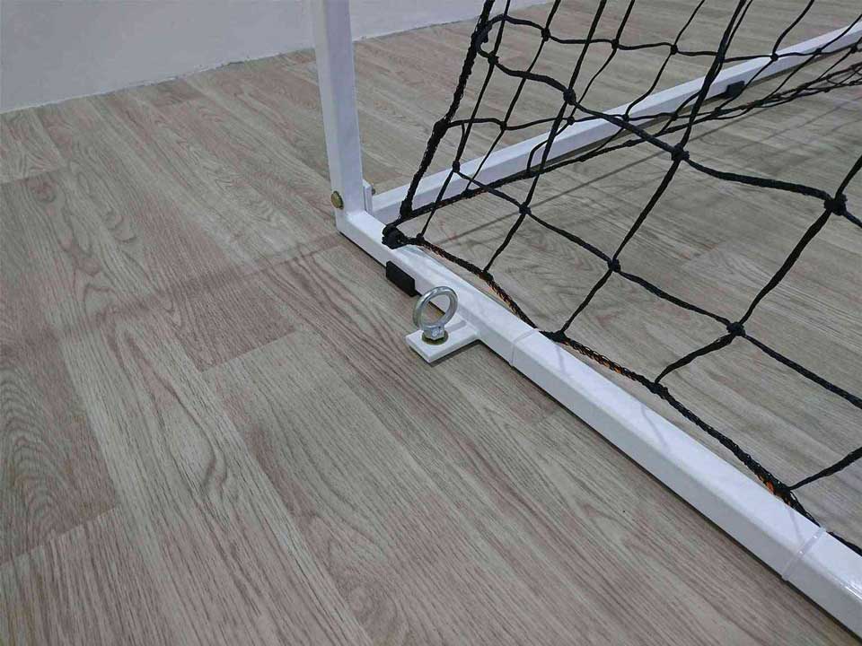 Mobile handball goal. Galvanised steel front frame - Image 6