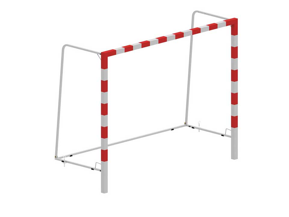 Handball goal | Socketed | Standard range | Aluminium front frame - Image 6