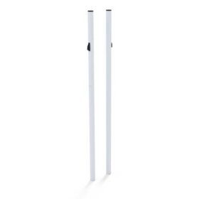 Socketed Badminton Posts - Fixed height - 1.55m