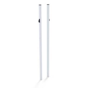 Socketed Badminton Posts - Fixed height - 1.55m