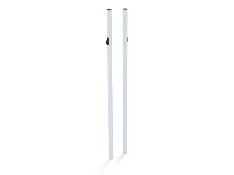 Socketed Badminton Posts - Fixed height - 1.55m