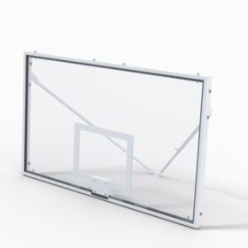 Tempered glass backboard 1.80m x 1.05m