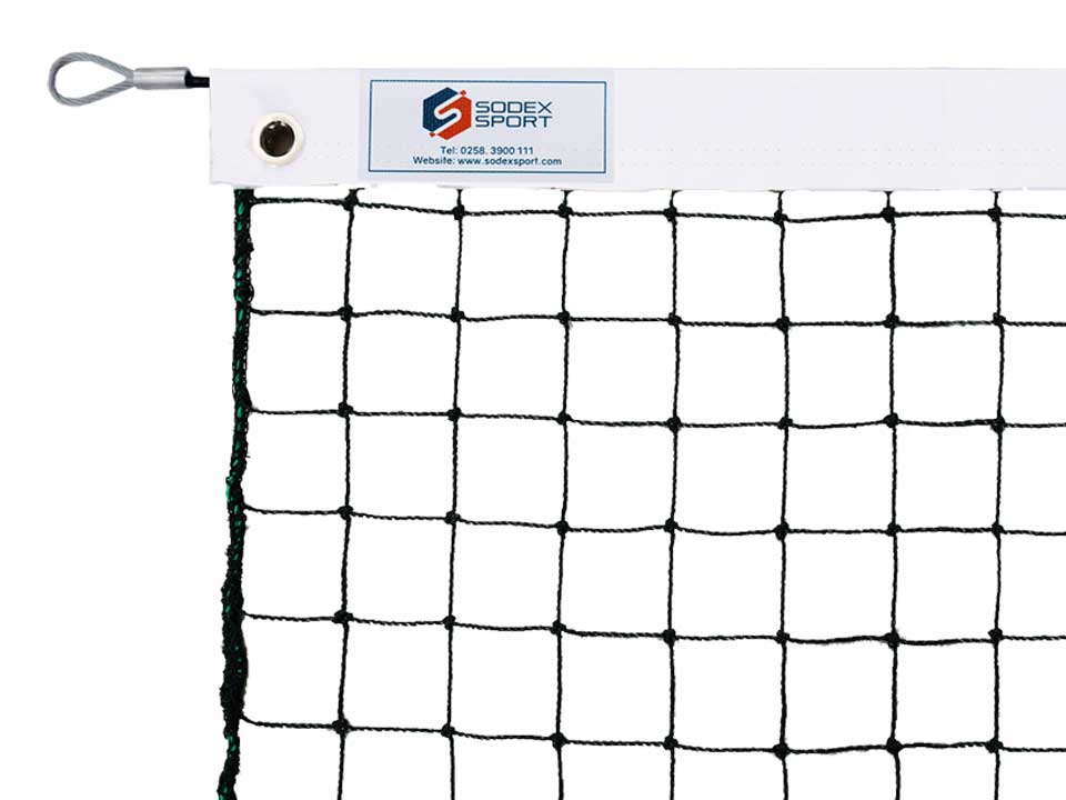 Tennis net, twisted Ø2.0mm, 48mm single mesh