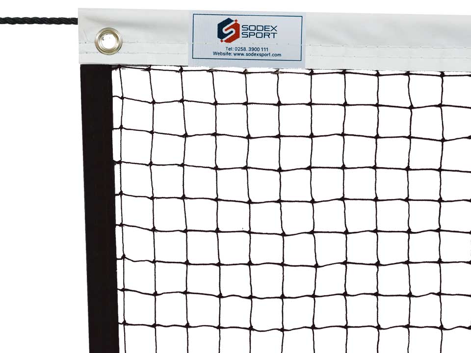 Training badminton net with PVC outline reinforced