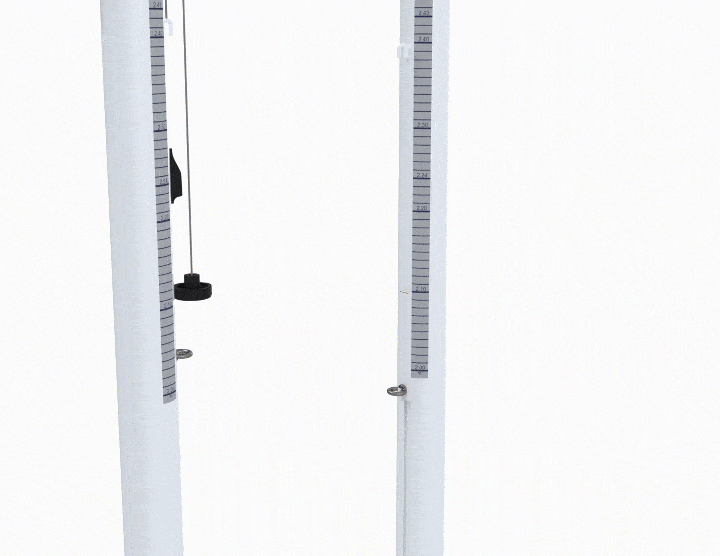 Aluminium volleyball post, manual tension system - Image 6