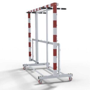 Transport trolley for handball/futsal goals