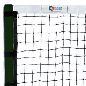 Pickleball net in black Ø2.0mm high-density polyethylene