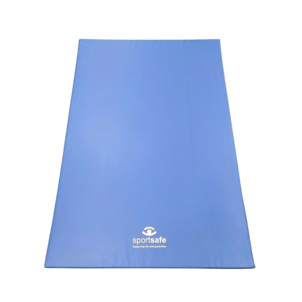 Blue gymnastics mat by sportsafe