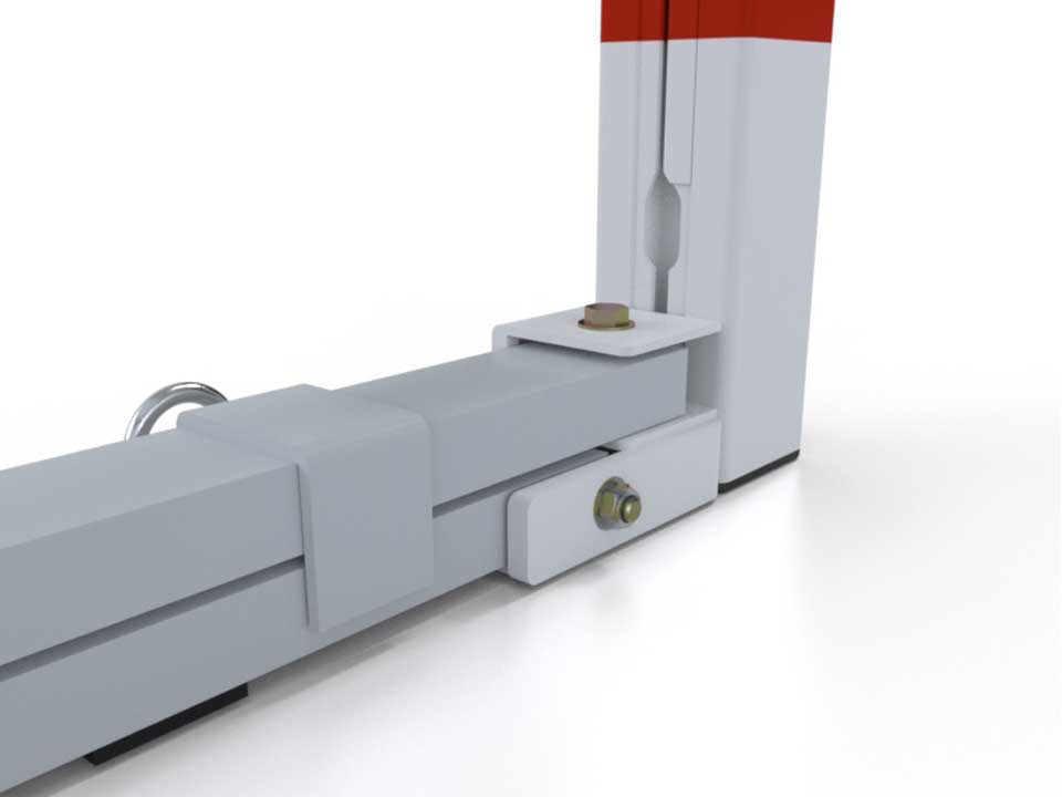Handball foldable goal | Socketed | Aluminium | Hookless - Image 3