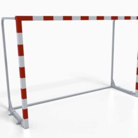 Handball foldable goal | Socketed | Aluminium | Hookless