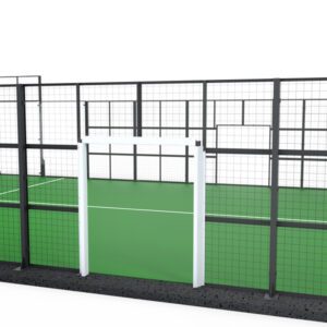 Padding for padel cage door