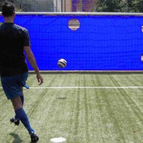 Shot practice PVC banner for senior football goal