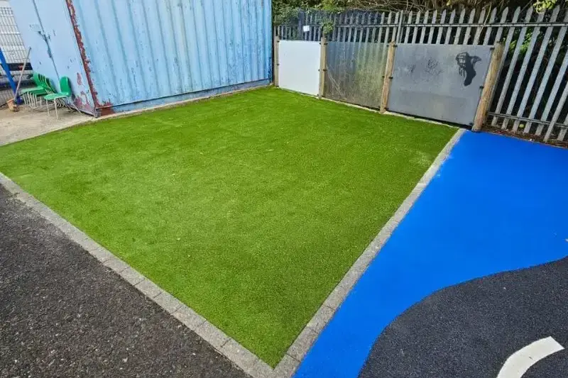After artificial grass revamp