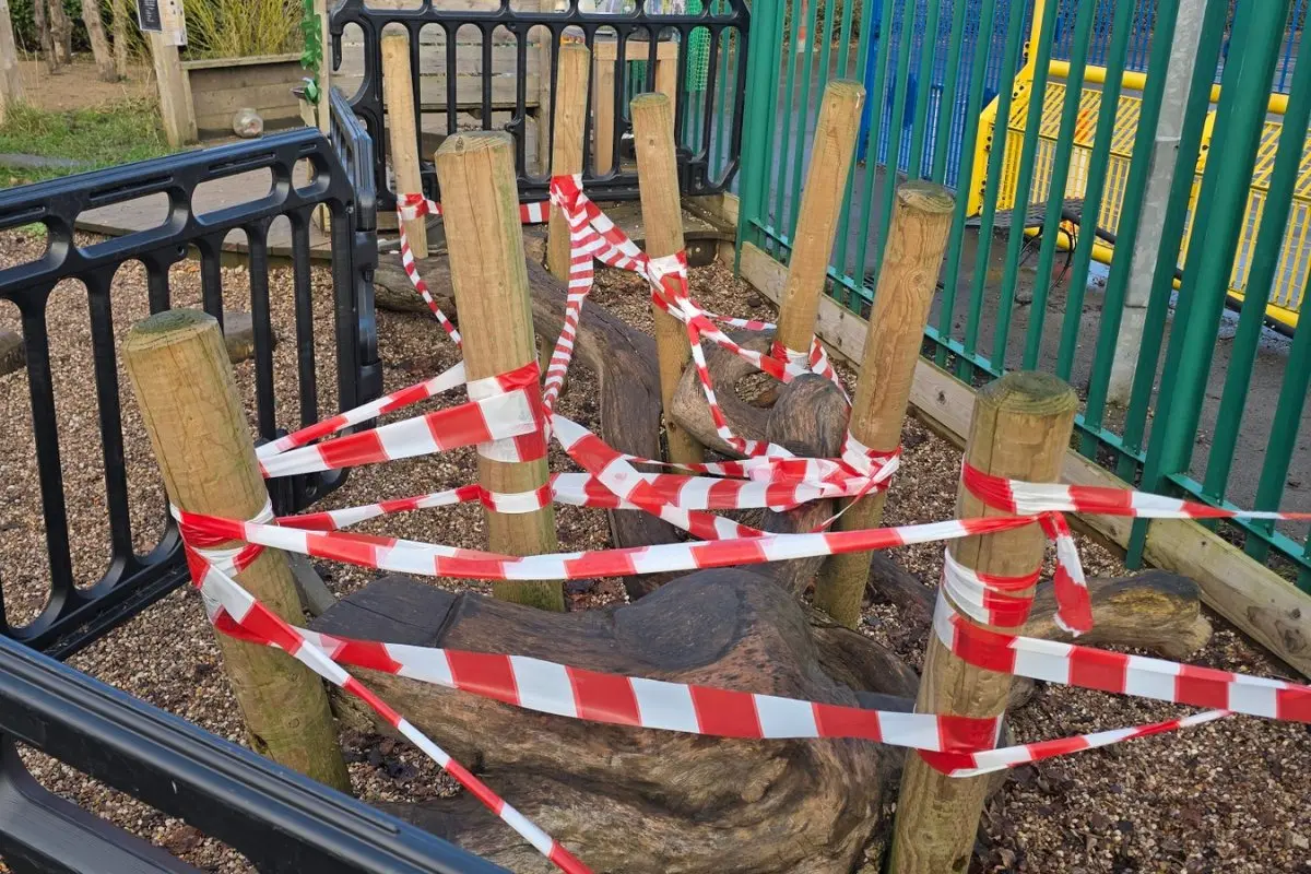 Damaged Play Equipment