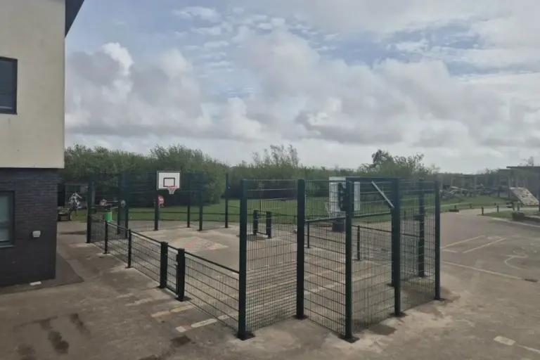 MUGA Installation - Marine Primary Academy