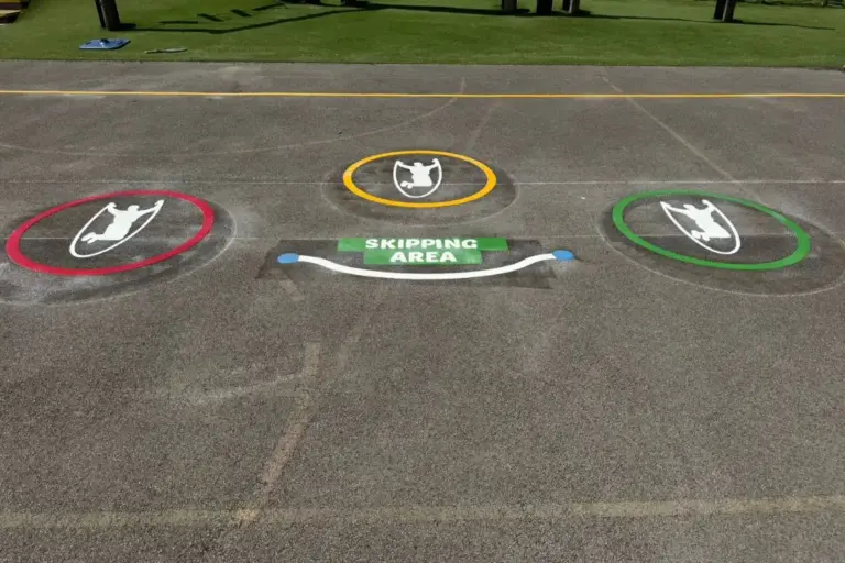 Playground Markings - Great Horwood Church of England School
