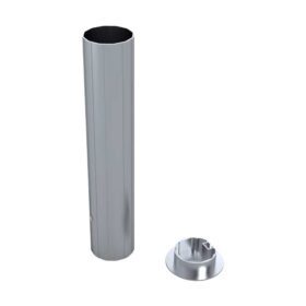 Ground sockets for Ø90mm football net tensioning/volleyball posts