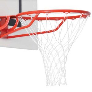 White basketball net, polypropylene, Ø2.5mm