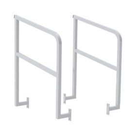 Mobile standard bleachers 3 rows railing