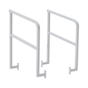 Mobile standard bleachers 3 rows railing
