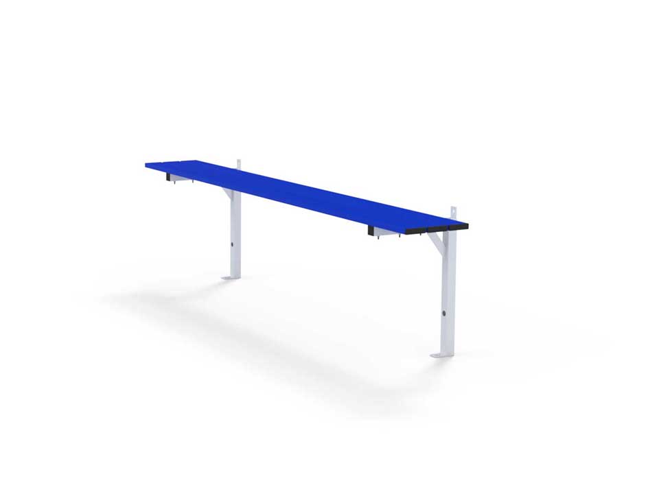 Changing room standard bench.