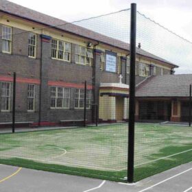 Ball-stop net Ø2.5mm twisted twine, 48mm single mesh